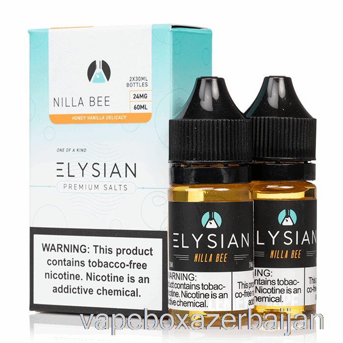 Vape Azerbaijan Nilla Bee - Elysian SALTS - 60mL 24mg